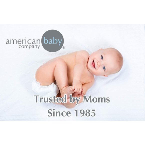 The American Baby Company Orange Tweedle Dee Tile Percale Crib Sheet NEW IN PACK - Picture 7 of 7